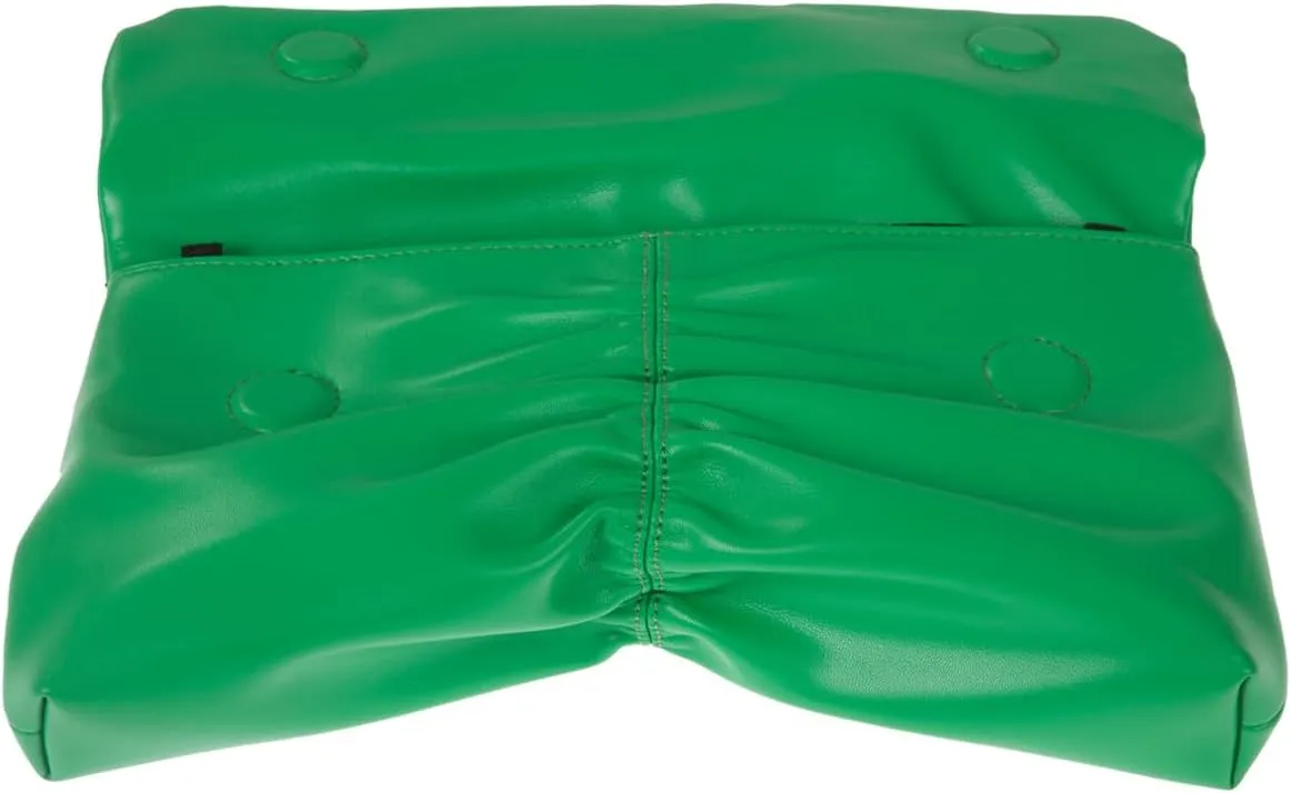 JNB Women's Synthetic Leather Wrinkled Clutch Party Wedding Purse