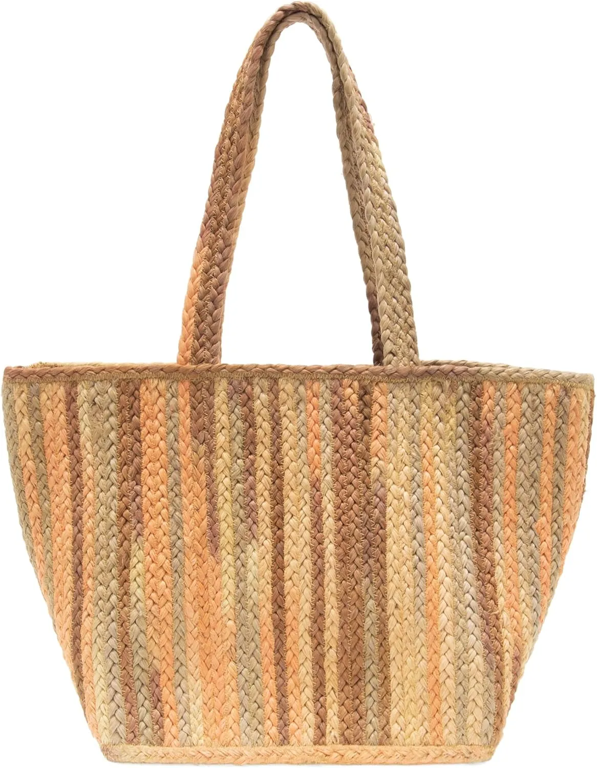 Joy Susan Women's Fashion Purse Elodie Braided Jute Tote Handbag