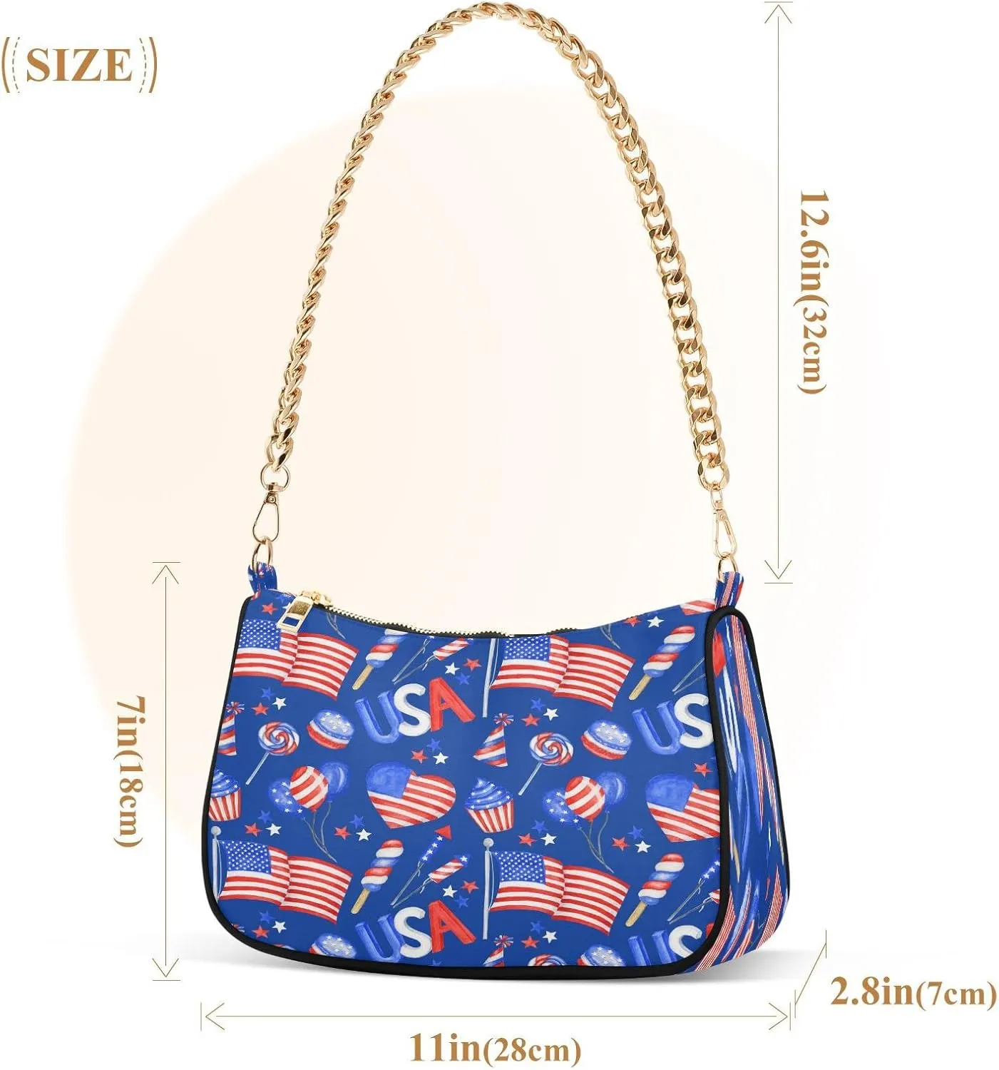 JSTEL Shoulder Bag Purse for Women,Polyester Small Crossbody Bags Purse Wallet Shoulder Bag