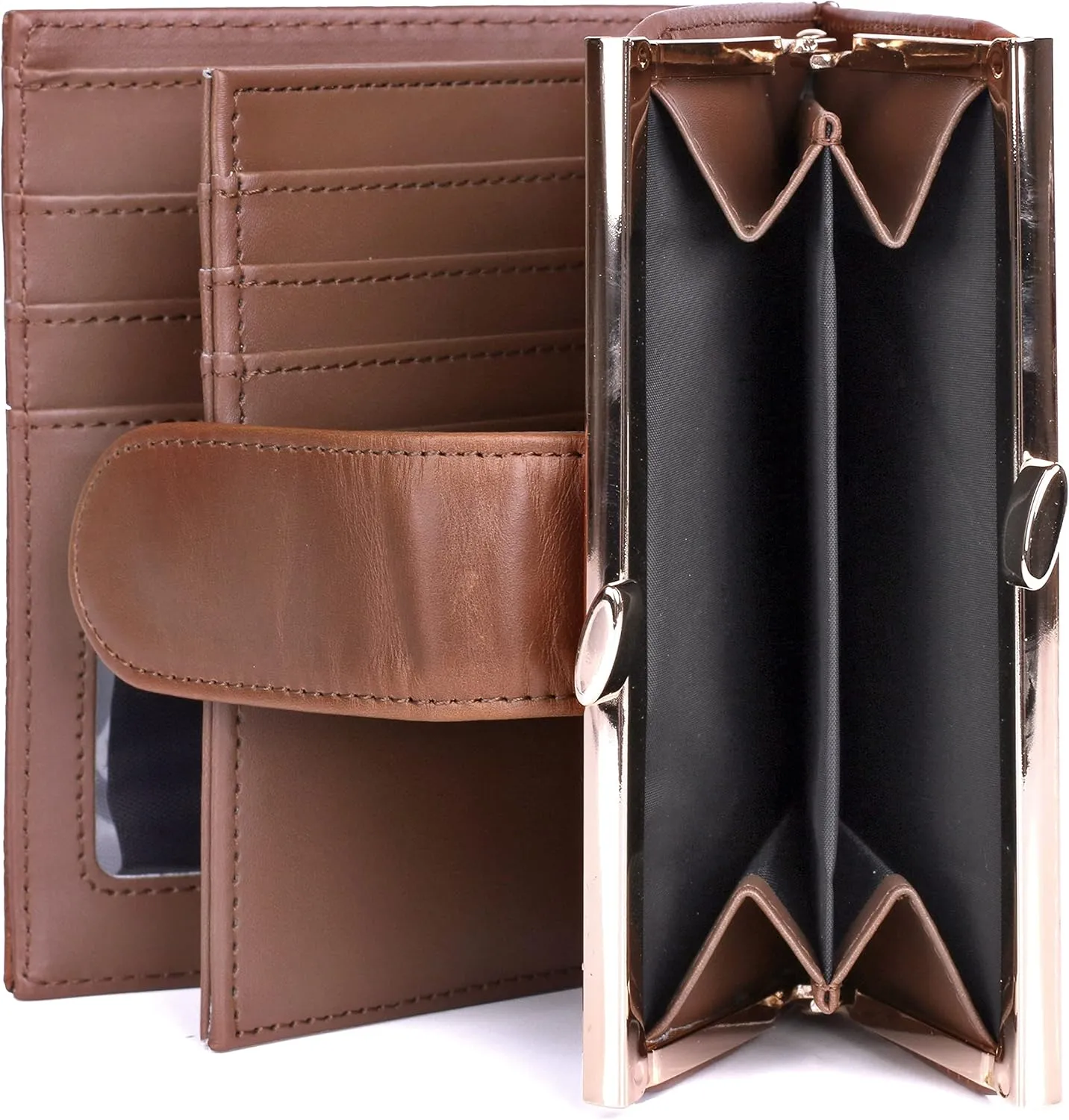 Julia Buxton Tooled Leather Lexington Wallet