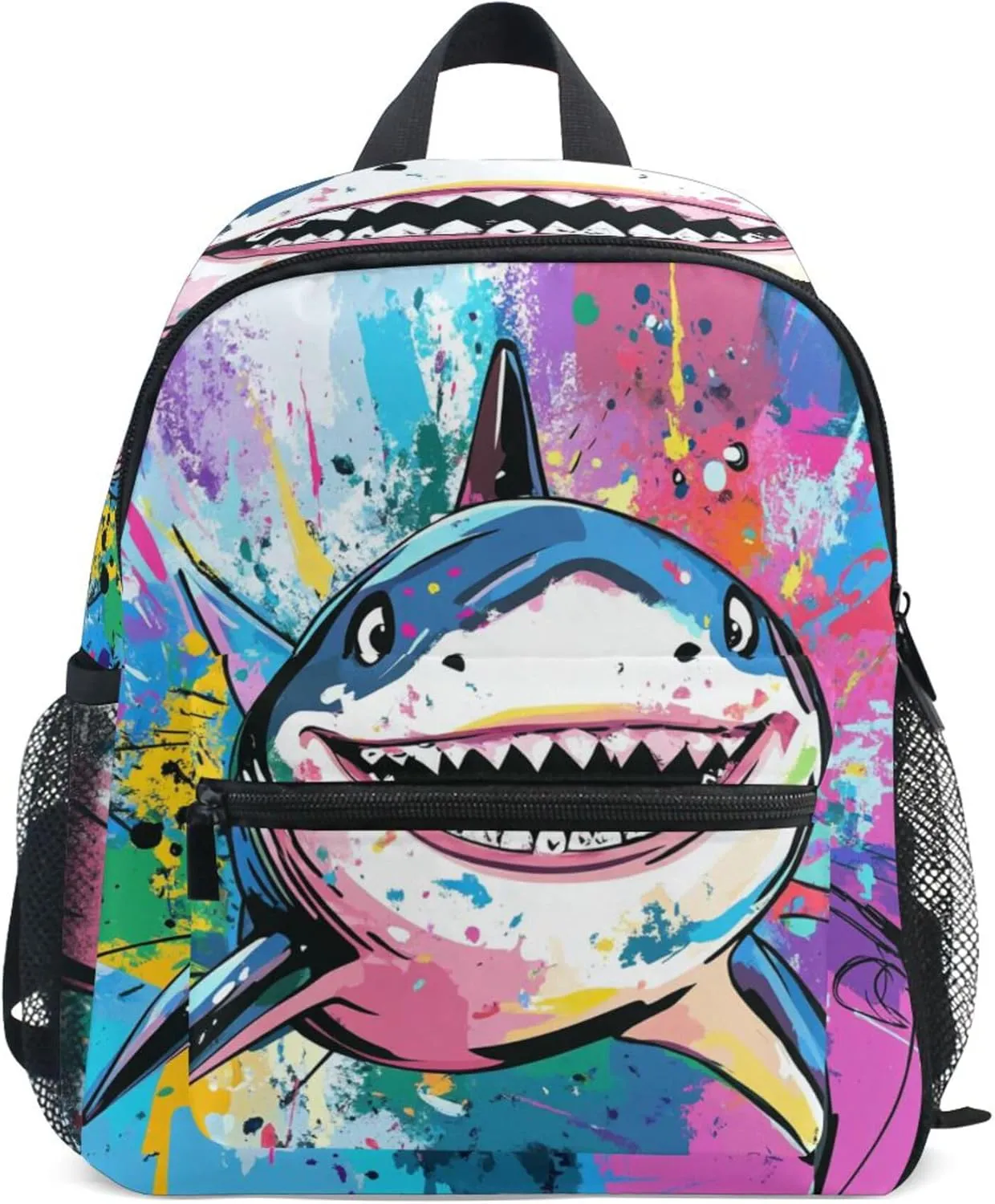 JUNZAN Beauty fish sea Kids Travel Backpack Chest Strap Bookbag for Travling