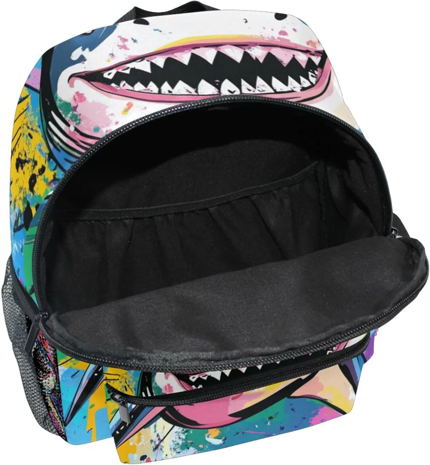 JUNZAN Beauty fish sea Kids Travel Backpack Chest Strap Bookbag for Travling