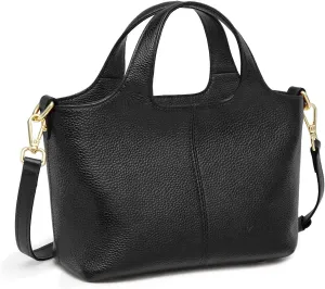 Kattee Leather Crossbody Bags for Women Cross Body Purses,Small Shoulder Tote Bag, Women's Satchel Handbags with Top Handle