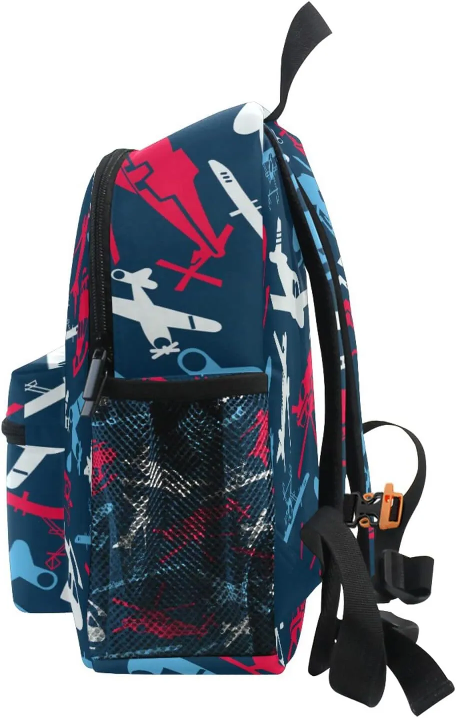 Kid's Toddler Backpack Planes Helicopters Schoolbag for Cute Boys Girls, Daycare School Children Kindergarten Bag Preschool Nursery Travel Purse Bag