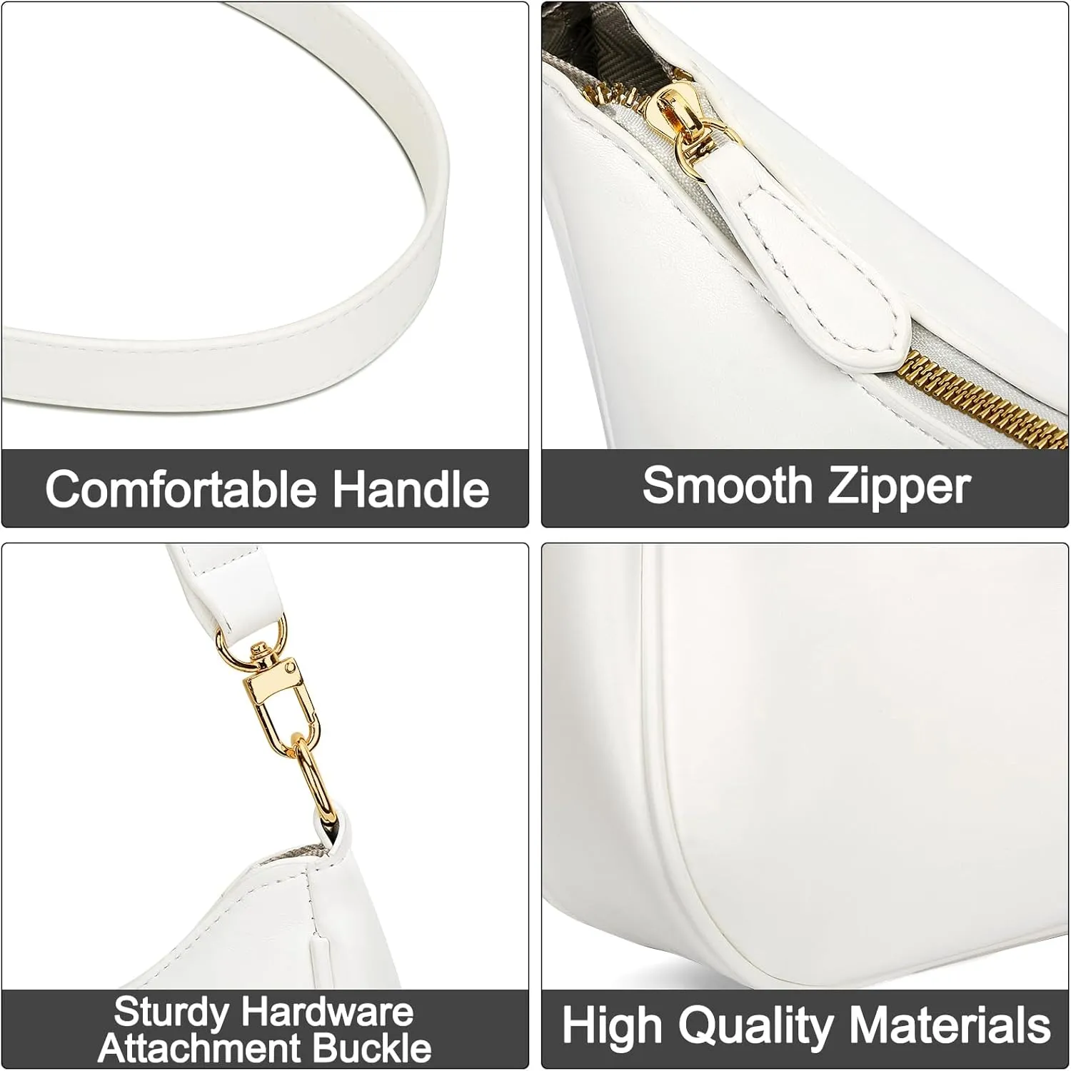 KKXIU Shoulder Bag for Women Cute Hobo Purses and Handbags Retro Clutch Underarm Purse