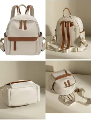 Ladies Essential Mini Shoulder Bag Fashion Small Backpack Shoulder Bag Handbag Purse Mini Travel Backpack Travel Accessories