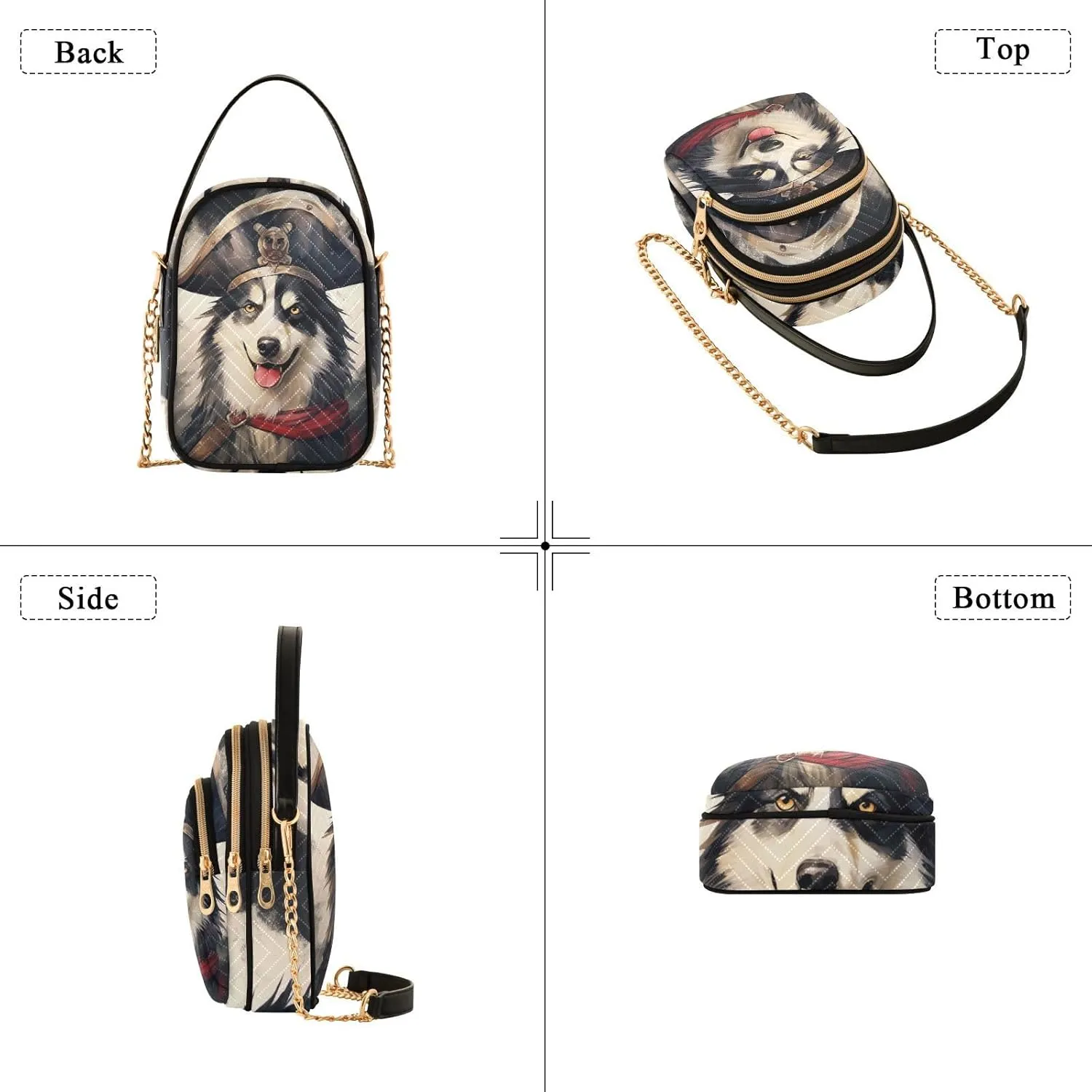 Ladybug Animals Parrten Women's Crossbody Bag, Ladies Sling Bag Crossbody, Stylish Crossbody Bags for Travel
