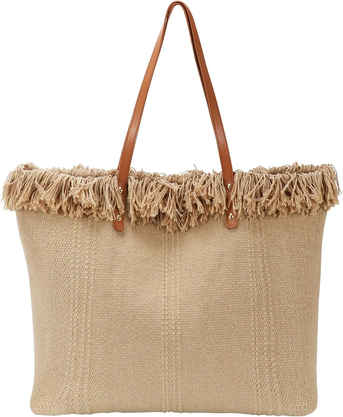 Large Capacity Crochet Knitted Summer Tote, Woven Beach Shoulder Bag, Bohemian Hollow Purses for Shopping Vacation