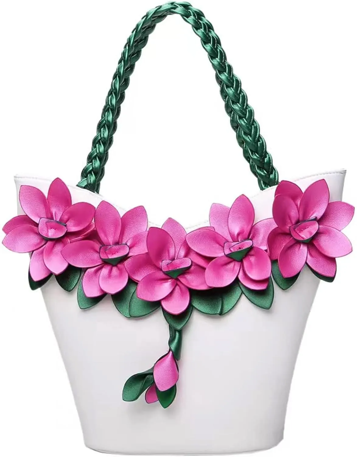 Large Capacity Hand Bill Shoulder Bag Bag Women's Fashion Flower Braided Women's Handling Bag Fashion Shoulder bag Purse