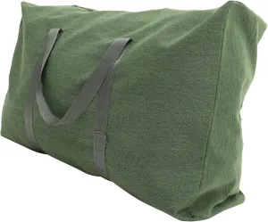 Large Duffle Bag for Travel Zipper Canvas Duffle Bag Home Travel Luggage Strong Material Random Color