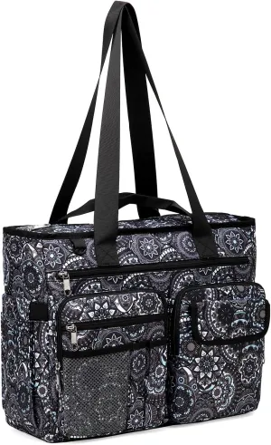 Large New Nurse Bag for Work with Multiple Pocket Tote Bag for Nursing Graduation Gift for New Clinical Medical Equitment Bag with Organizing Pouches CNA Assistant Bolsos De Enfermeria