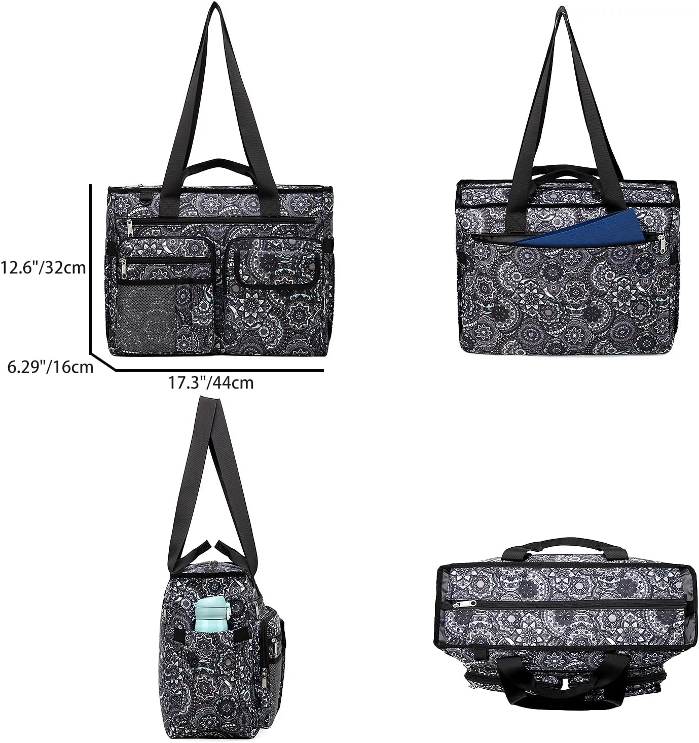 Large New Nurse Bag for Work with Multiple Pocket Tote Bag for Nursing Graduation Gift for New Clinical Medical Equitment Bag with Organizing Pouches CNA Assistant Bolsos De Enfermeria