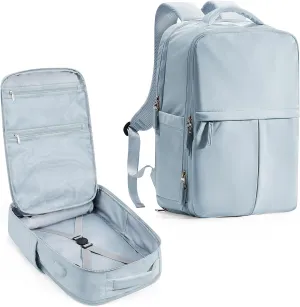 Large Travel Backpack Carry On Flight Approved for Women Men Carry On Backpack for Airplanes Mochila De Viaje Suitcase Backpack for Travel Personal Item Backpack Blue