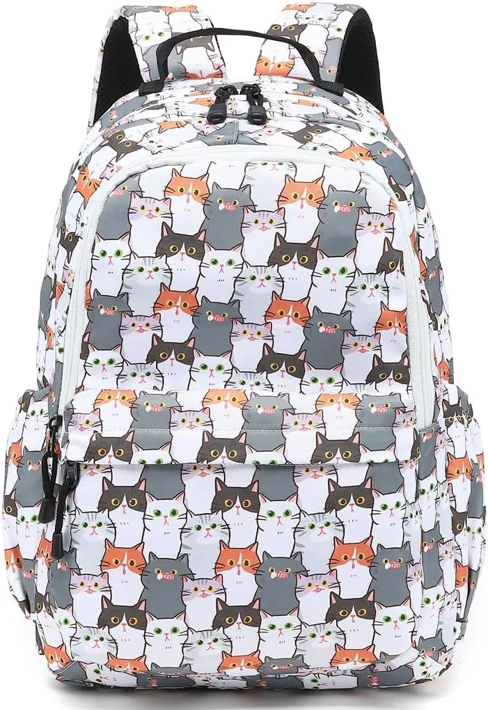 Leaper Girls Kawaii Laptop Backpack for School Boys Backpack Kids Travel Backpack Women Bookbag Cute School Bag College Bag
