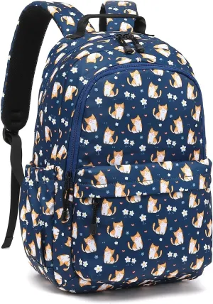 Leaper Girls Kawaii Laptop Backpack for School Boys Backpack Kids Travel Backpack Women Bookbag Cute School Bag College Bag
