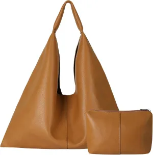 Leather Tote Bag, Oversized Hobo Bags, Large Tote Bag for Women Work, Vegan Leather Handbags Travel