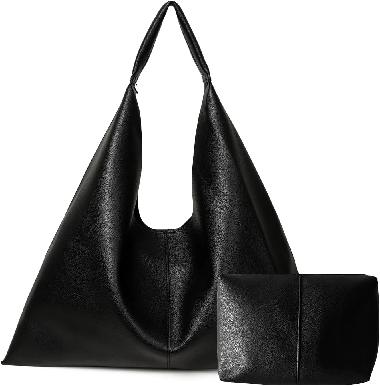 Leather Tote Bag, Oversized Hobo Bags, Large Tote Bag for Women Work, Vegan Leather Handbags Travel