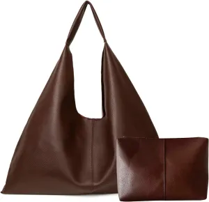 Leather Tote Bag, Oversized Hobo Bags, Large Tote Bag for Women Work, Vegan Leather Handbags Travel