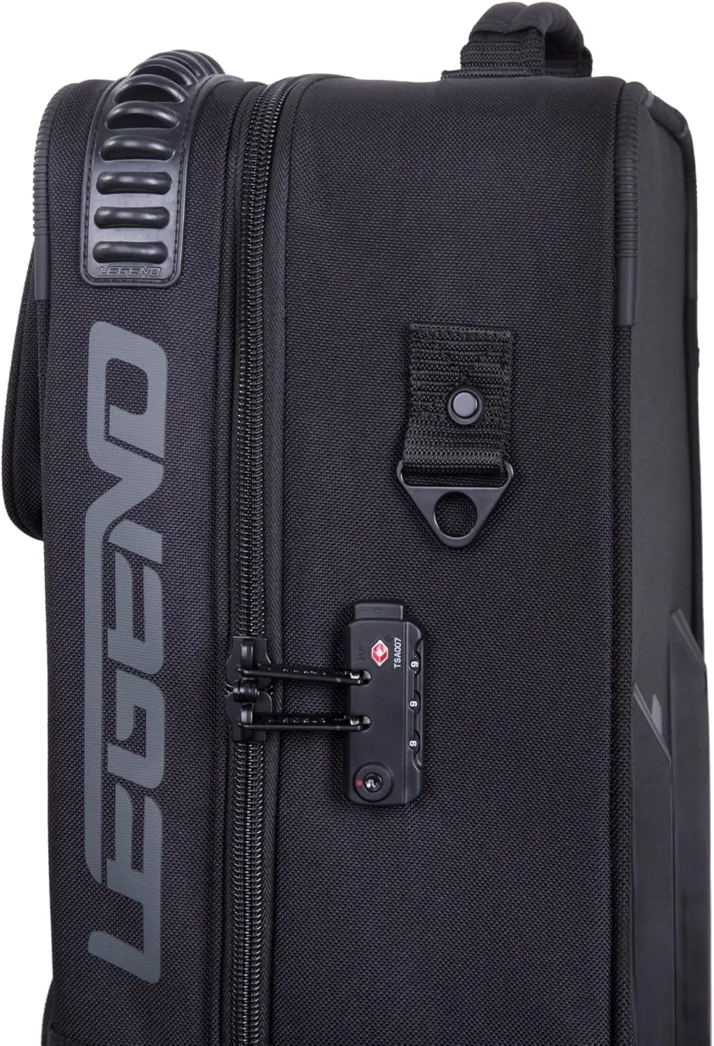 Legend Atom Recurve Bow Case - Airline Approved Takedown Recurve Bow Case with Wheels, TSA Lock, Multiple Pockets, Premium Bow Bag, Holds 2 Bows with Thick Padding & Lining, Arrow Tube Included