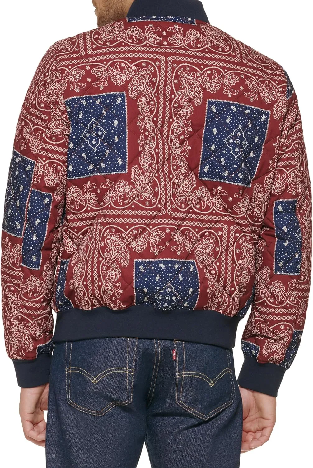 Levi's Men's Diamond Quilted Bomber Jacket