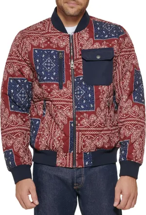 Levi's Men's Diamond Quilted Bomber Jacket