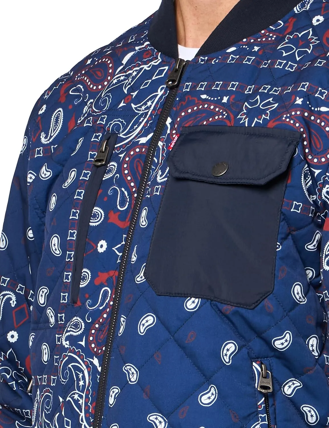 Levi's Men's Diamond Quilted Bomber Jacket