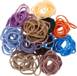 LIFKOME 12pcs Braided Rope Refill Pack Blue Hair Bands Gardening Tool for Tying up Plants Pot Holder Looms Braided Macrame Cord Wire Shoe for Potholder Loom Weaving Loom Acrylic
