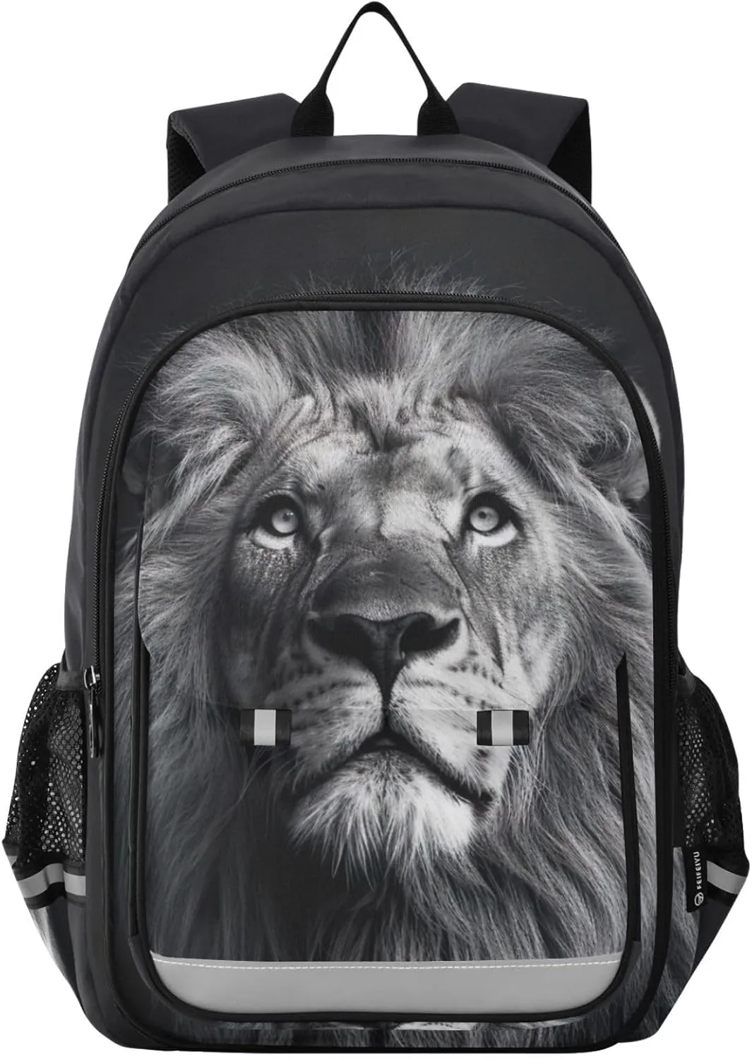 Lion Print Backpack for Boys Middle-School Elementary Bookbags 20325147