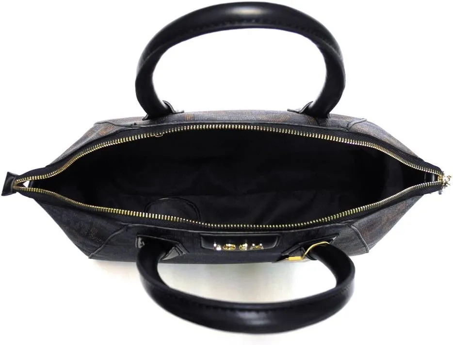 LOEM Designer signature Print shoulder boxer l wallet Bag set golden logo