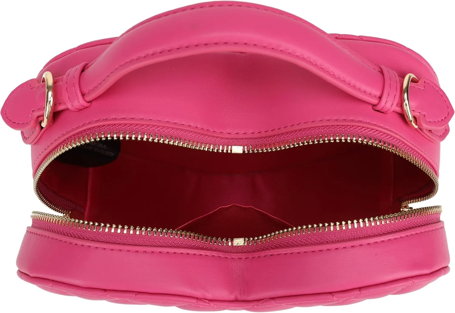 lola mae Heart Shape Satchel Crossbody Purse for women Zip Around Shoulder Bag