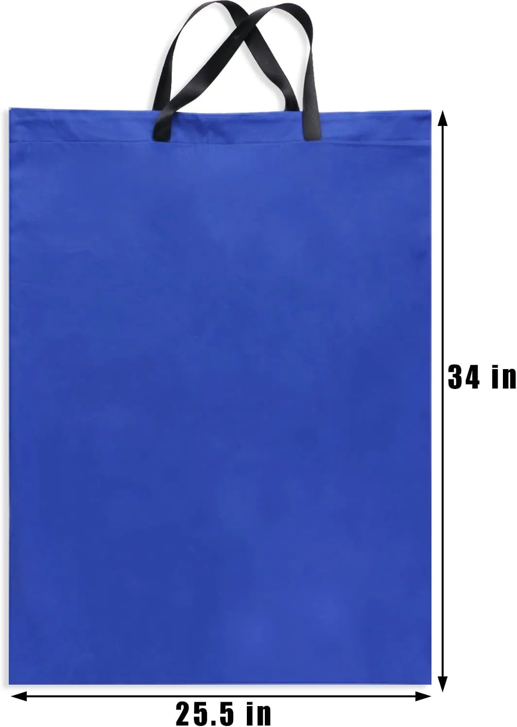 LOLOMLO Extra Large Canvas Laundry Bags with Handles & Drawstring Closure, Heavy Duty Tears Resistant Clothes Storage Travel Bags, Machine Washable Multi Use Laundry Bag liner for Laundry Hamper -