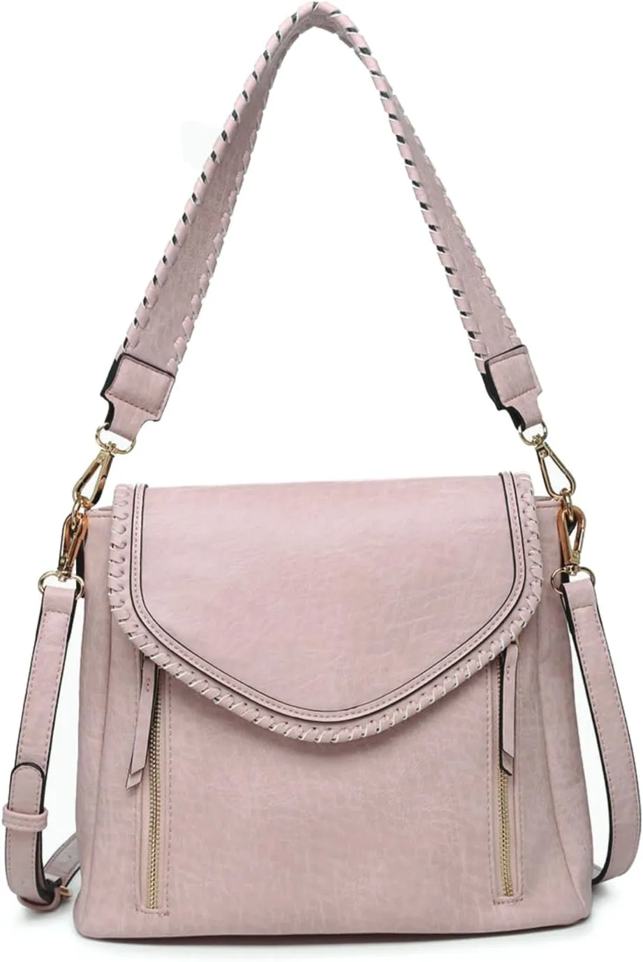 Lorelei Crossbody Hobo Purses for Women Vegan Leather Shoulder bag Handbag with 2 Straps