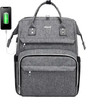 LOVEVOOK Laptop Backpack, 15.6 Inch Laptop Bag for Women Computer Work Bag (Upgraded)