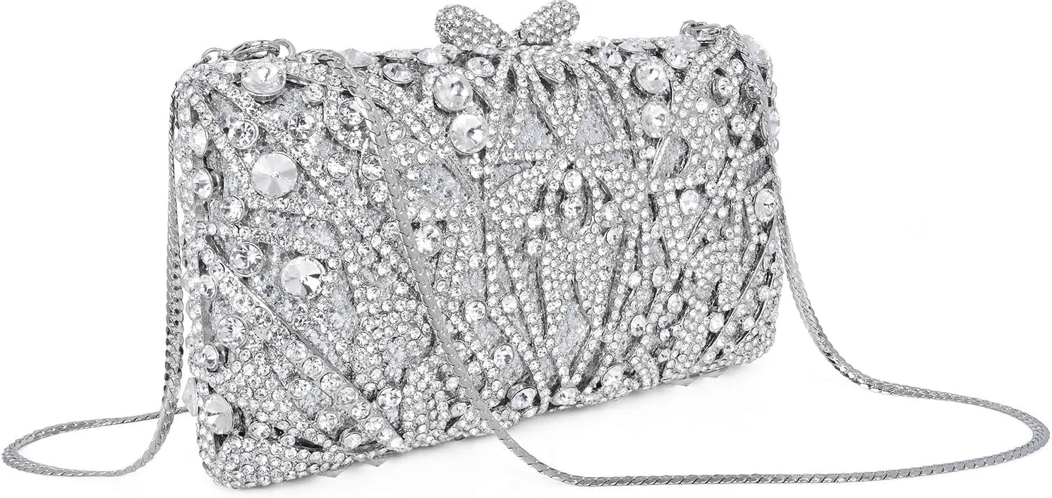 Luxury Crystal Clutch Women Rhinestone Evening Bag for Party and Wedding