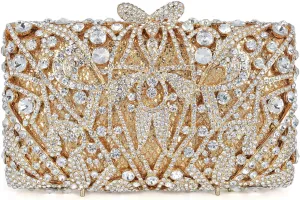 Luxury Crystal Clutch Women Rhinestone Evening Bag for Party and Wedding