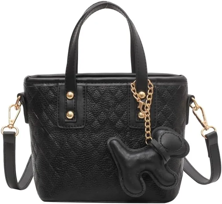 Luxury Geometric Diamond Pattern Small Crossbody Bag for Women |，trendy Textured Bucket Handbag with High-end Appeal