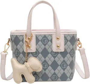 Luxury Geometric Diamond Pattern Small Crossbody Bag for Women |，trendy Textured Bucket Handbag with High-end Appeal