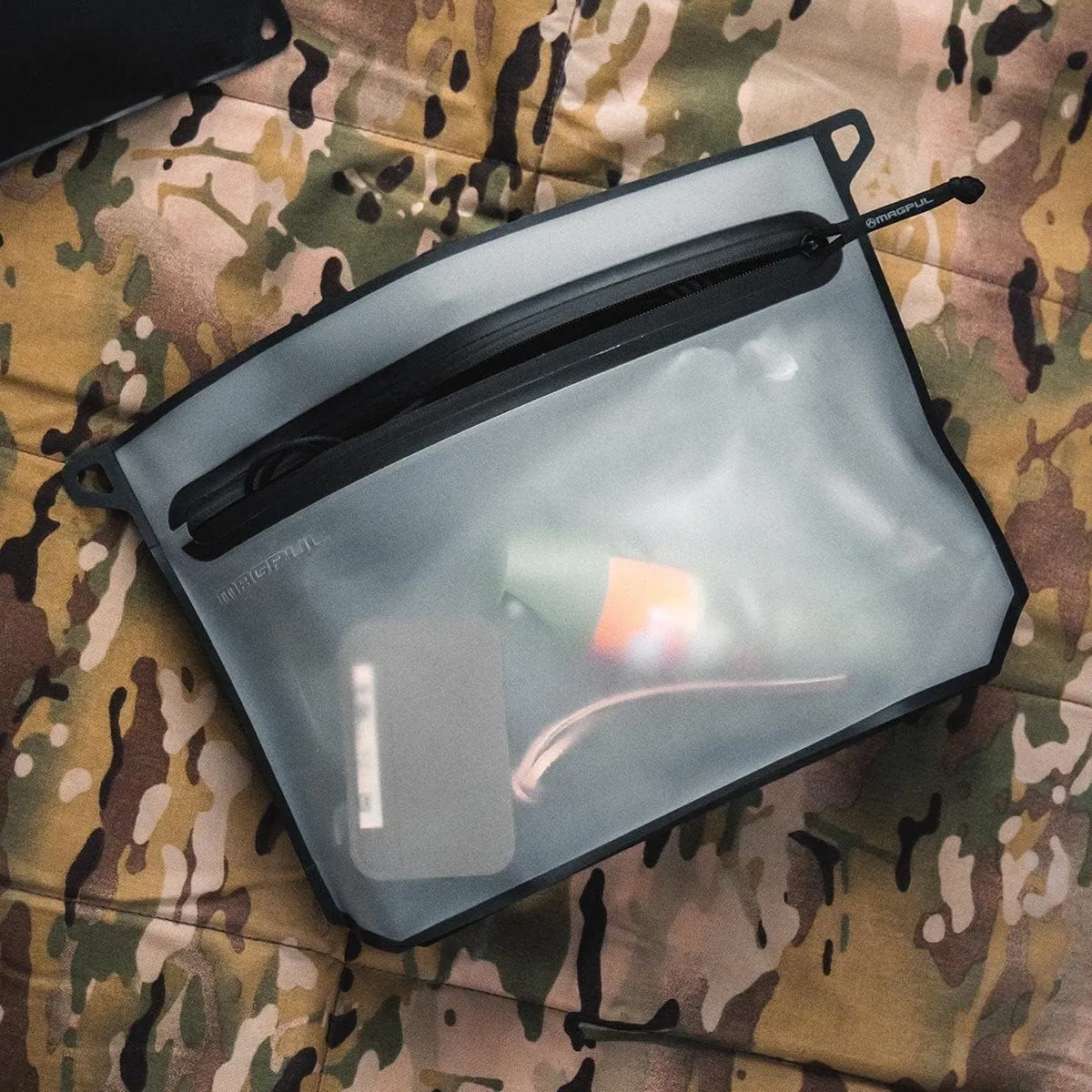 Magpul DAKA Volume Pouch Zippered Tactical Range Tool and Gear Bag, Medium 3L, Black