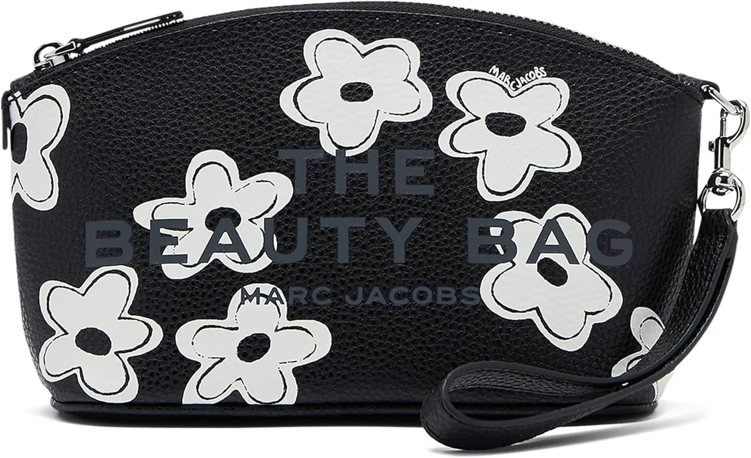 Marc Jacobs The Daisy Beauty Bag, Black/White