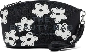 Marc Jacobs The Daisy Beauty Bag, Black/White