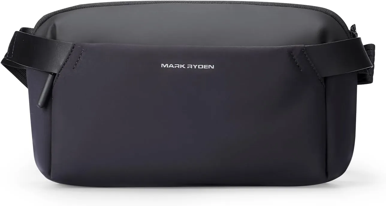 Mark Ryden 3.5L Minimalist Crossbody Sling Bag - Lightweight Water-Resistant EDC Backpack with YKK Zipper & Magnetic Snap for Men and Women