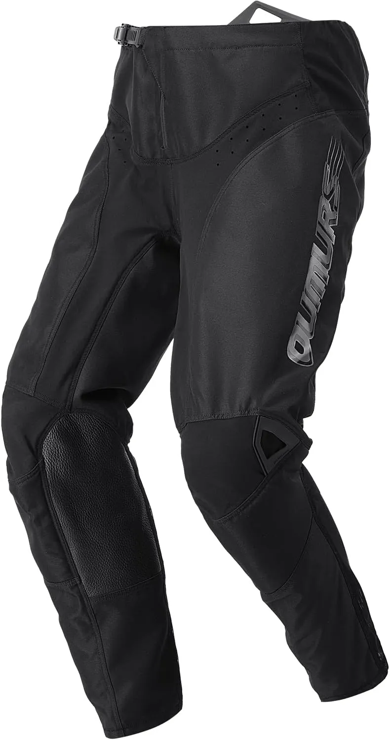 Men's 600D Tear-Resistant Motorcycle Pants Summer Riding Motocross Pants for Dirt Bike Moto ATV Dual Sports Motocross