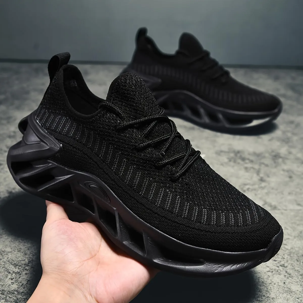 Men's and Women's Breathable mesh Running Shoes, Lightweight mesh Sports Shoes, Anti Slip Fitness and Leisure Walking Shoes