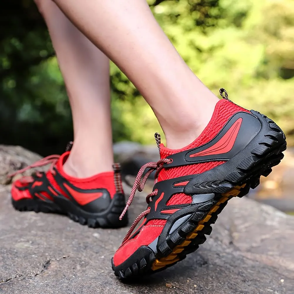 Men's Outdoor Hiking Shoes Summer Fashion Mesh Breathable Travel Shoes Field Adventure