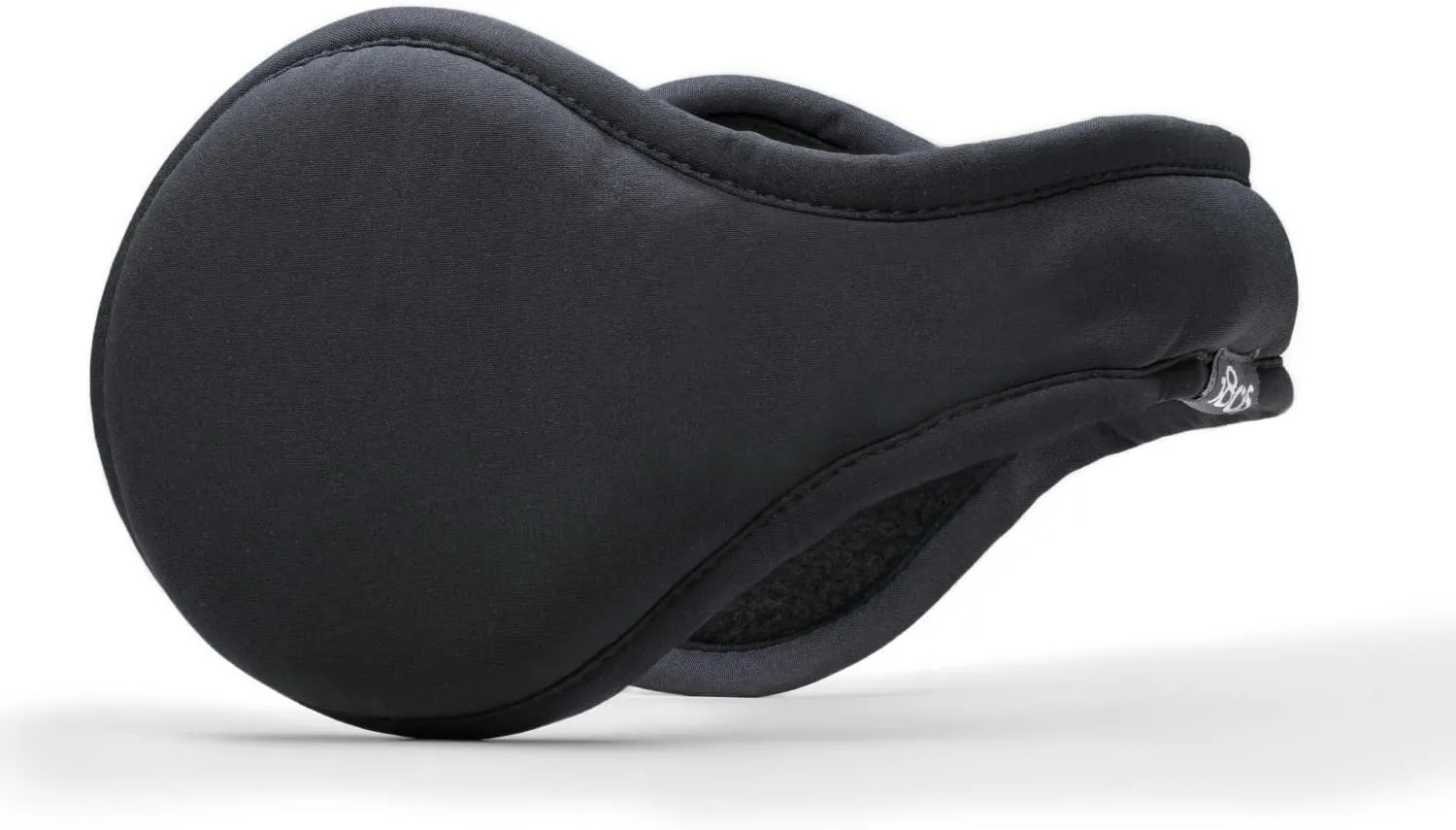 Men's Urban Winter Ear Warmers | Behind-the-Head Adjustable & Foldable Earmuffs, Black, New Eco Packaging