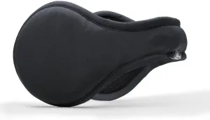 Men's Urban Winter Ear Warmers | Behind-the-Head Adjustable & Foldable Earmuffs, Black, New Eco Packaging