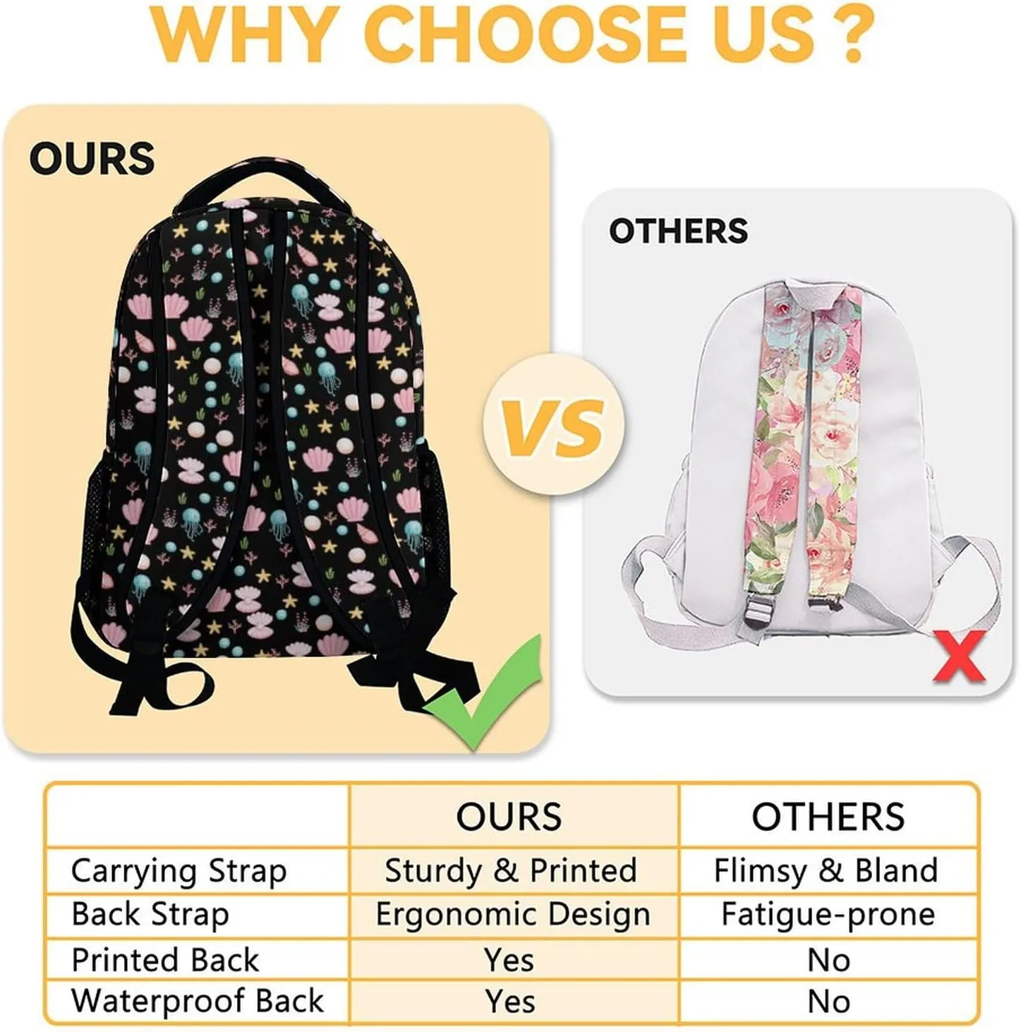 Mercuryelf Axolotl Backpack for Girls, 16 Inch Black Backpacks for School Travel, Cute Lightweight Bookbag for Kids