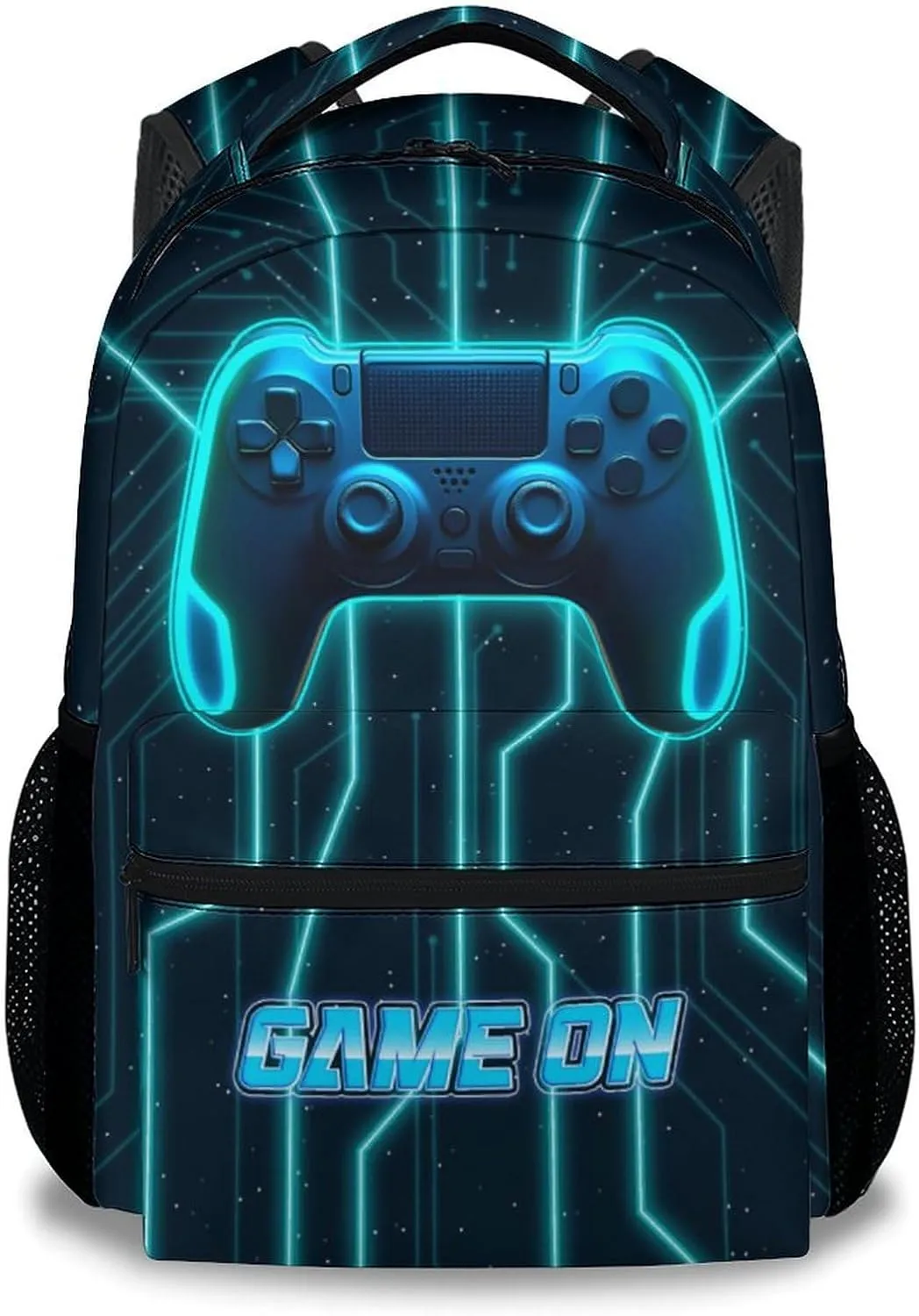 Mercuryelf Boys Bag for School - Cool Gamer Kid Backpack for School, Travel - 17 Inch Gaming Bookbag for Teens