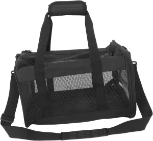 MERRYHAPY Breathable Mesh Pet Carrier for Cats Dogs Compact Sturdy Dog Carriers Cat Travel Bag Comfort