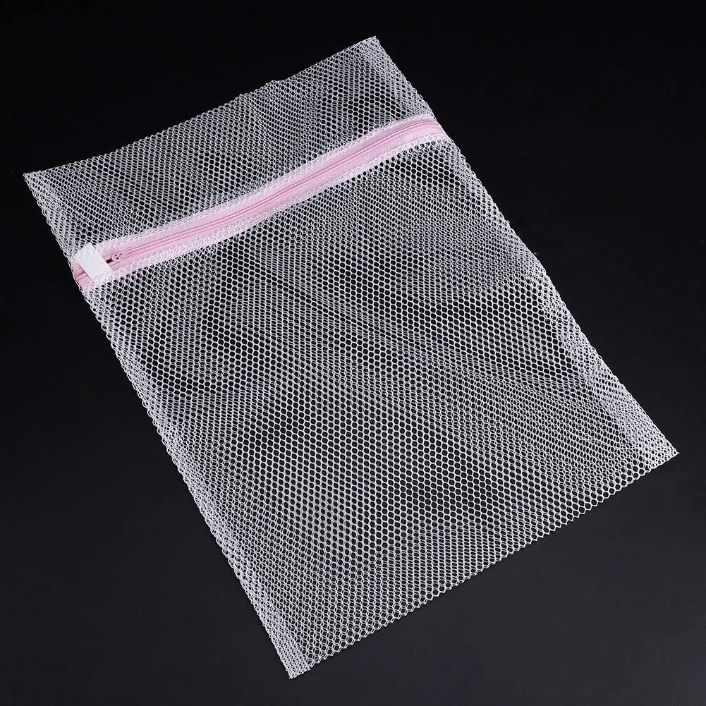 Mesh Laundry Bags, Mesh Clothes Washing Bag Breathable Closure with Coarse Mesh Travel Organizers Laundry Bags Mesh Wash Bags (Coarse mesh 40 * 50cm)